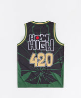 How High Basketball Jersey - Black